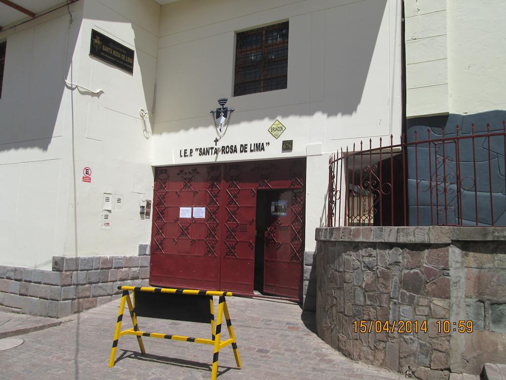 Hostal Santa Rosa Cusco Dış mekan fotoğraf